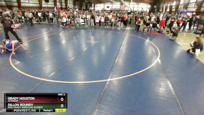 70 lbs Champ. Round 2 - Grady Houston, Altamont vs Dillon Roundy, Iron County Wrestling Academy