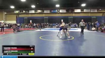 152 lbs Cons. Round 4 - Haedyn Brauer, North Platte vs Hunter Young, Canon City