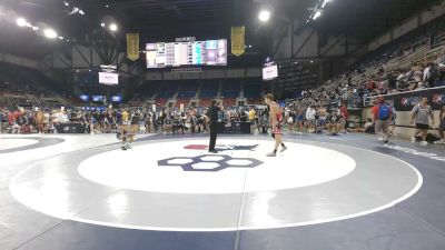 150 lbs Cons. Rd Of 64 - Kolvin Thompson, Utah vs Dexton Miller, South Dakota