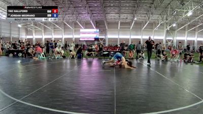 120 lbs Cons. Round 3 - Tre Hallford, Idaho vs Jordan Medrano, Delano Diablos Wrestling