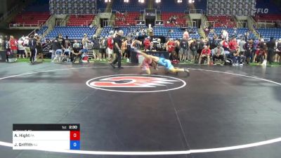 195 lbs Cons 8 #1 - Aiden Hight, Pennsylvania vs Justin Griffith, New Jersey