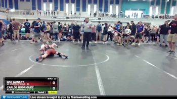 84 lbs Round 6 (8 Team) - Carlos Rodriguez, Florida Scorpions Black vs Ray Glinsky, U2 Upstate Uprising