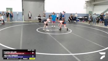 126 lbs Round 2 - Tustin Keller, Soldotna Whalers Wrestling Club vs Peyton Wright, Arctic Warriors Wrestling Club