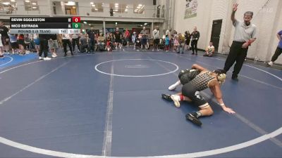 84 lbs Round 5 (6 Team) - Devin Eggleston, Brawler Elite vs Nico Estrada, Aggression Legionnaires