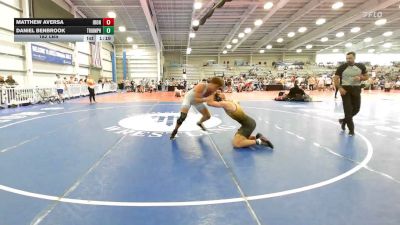 182 lbs Rr Rnd 1 - Matthew Aversa, Iron Faith Silver - HSB vs Daniel Benbrook, Triumph Blue - HSB