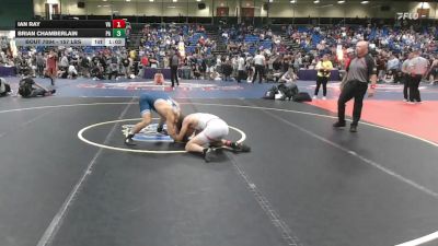 157 lbs Round Of 64 - Ian Ray, VA vs Brian Chamberlain, PA