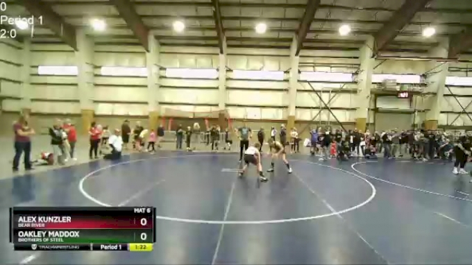 110 lbs Semifinal - Oakley Maddox, Brothers Of Steel vs Alex Kunzler ...