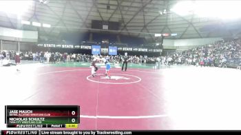 108 lbs Champ. Round 2 - Nicholas Schultz, Twin City Wrestling Club vs Jase Mauch, Bethel AllStars Wrestling Club