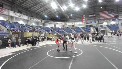 145 lbs Semifinal - Payton Adams, No Team vs Addison Clixby, Team Montana