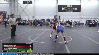 88 lbs Round 3 (4 Team) - Jackson Polifka, Rampage vs Aidan McClure, Warhawks Black