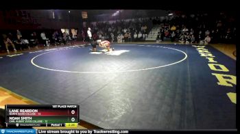 157 lbs Finals (2 Team) - Lane Reardon, North Idaho College vs Noah Smith, Carl Albert State College