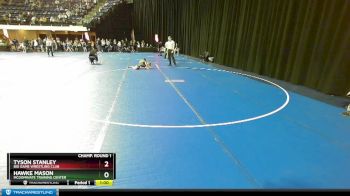 86 lbs Champ. Round 1 - Tyson Stanley, Big Game Wrestling Club vs Hawke Mason, McDominate Training Center