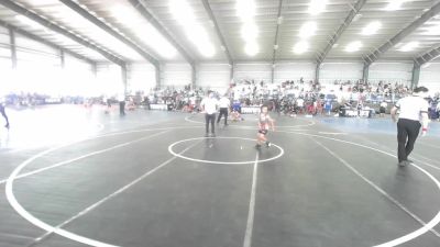 62 lbs 2nd Place - Kori Calderon, Carlsbad Combat WC vs Jojo Acosta, Top Rank