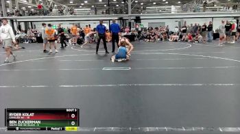 138 lbs Placement (4 Team) - Ben Zuckerman, South Side WC Black vs Ryder Kolat, Cavalier WC