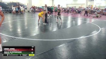 157 lbs Round 3 (10 Team) - Owen Jones, Team Montana Conrad vs Reece Klostermann, Alburnett