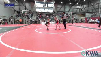 52 lbs Round Of 16 - Liam Hemenway, Hilldale Youth Wrestling Club vs Eli Wagoner, Beggs Youth Wrestling Program