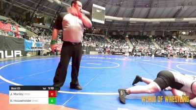 Round Of 32 - Jett Manley, Prodigy Wrestling vs Bryce Householder, Seymour Youth Wrestling Club