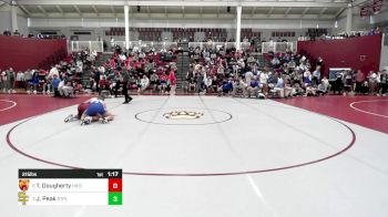 215 lbs Quarterfinal - Thomas Dougherty, Holy Innocents' Episcopal vs Jackson Peak, St. Paul's School