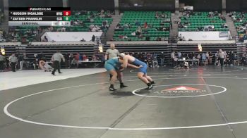 1A-4A 285 Semifinal - Zayden Franklin, Coosa Christian School vs Hudson Ingalsbe, White Plains
