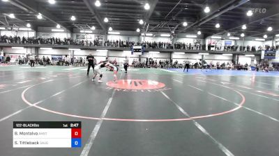 122-BLACK lbs Rr Rnd 2 - Breyana Montalvo, Amsterdam vs Savanna Tittleback, Saugerties