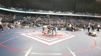 6A 132 lbs 1st Place Match - Ashton Tennessee, West Johnston High School vs Colten Lewis, White Oak High School