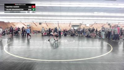85 lbs Consolation - Matteo Danise, Nazareth vs Blake Brassington, Mahanoy City