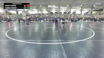 70 lbs Cons. Round 3 - Joshua Hughey, Blackman Wrestling Club vs Brody Utsman, Vikings Wrestling Club