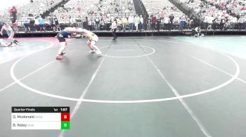 222-H lbs Quarterfinal - Dylan Mcdonald, Cranford vs Brendan Raley, North Hunterdon, NJ