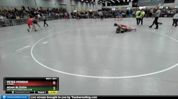 165 lbs Cons. Round 2 - Peter Mondus, Illinois vs Noah Blough, Bad Karma Wrestling Club