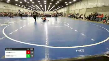 45 lbs Rr Rnd 3 - Sunni Booth, Oklahoma Supergirls vs Paisleigh Perkins, Sisters On The Mat