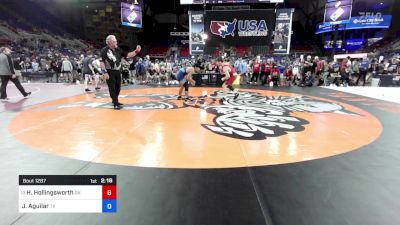 138 lbs Rnd Of 64 - Hunter Hollingsworth, OK vs Joel Aguilar, TX