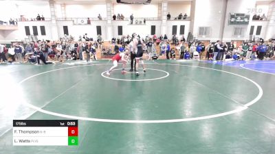 175 lbs Consi Of 8 #2 - Forrester Thompson, New Bedford vs Logan Watts, Plymouth South