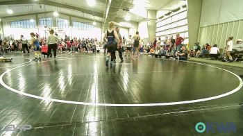 100 lbs Consolation - Maverick Stewart, Warner Eagles Youth Wrestling vs Sam Satterfield, Tulsa Blue T Panthers