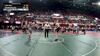 A - 285 lbs Champ. Round 1 - Blaine Wallace, Corvallis vs Trey Daly, Lockwood (Billings)