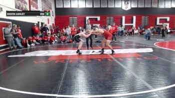 190 lbs Champ - Round 1 (16 Team) - Dustin Ashley, Spring Creek vs Hunter Bell, Homedale