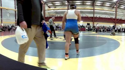 155 lbs Cons. Round 3 - Kera Coil, East Liverpool HS vs Lexie Riley, Olentangy Orange