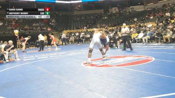 215 Class 4 lbs Champ. Round 1 - Garo Sams, Francis Howell Central vs Anthony Busby, St. Louis University High