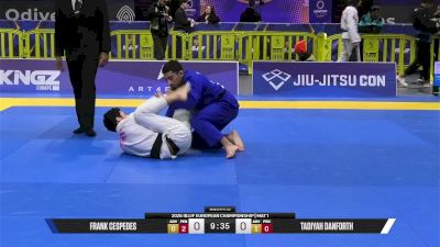 Tadiyah Danforth vs Frank Cespedes 2026 European Jiu-Jitsu IBJJF Championship