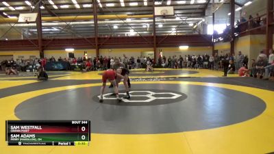 106 lbs Cons. Round 3 - Sam Adams, Perry (Massillon), OH vs Sam Westfall, Crown Point