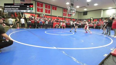 155 lbs Consi Of 8 #1 - Lathan Lockwood, Hilldale vs Graham Phillips, Poteau