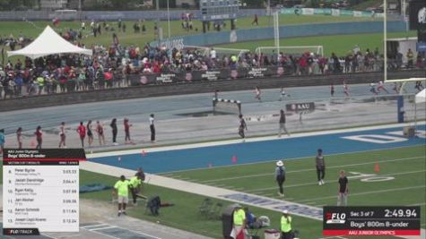 2026 AAU Junior Olympic Games - Youth Boys' 800m, Finals 4 - Age 8