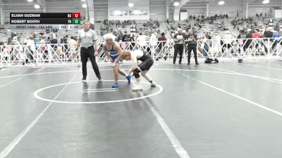 152 lbs Round Of 64 - Elijah Guzman, NC vs Robert Booth, PA