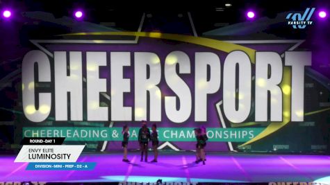 Envy Elite - Luminosity [2024 L1.1 Mini - PREP - D2 - A Day 1] 2024 CHEERSPORT National All Star Cheerleading Championship