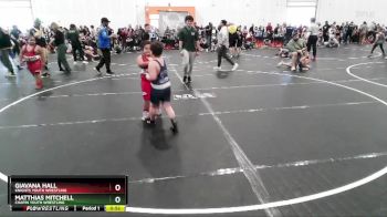 Round 2 - Matthias Mitchell, Chapin Youth Wrestling vs Giavana Hall, Knights Youth Wrestling