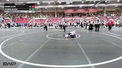 52 lbs Cons. Round 4 - Damien Julson, Junction City vs Asher Allen, Kingdom Training Grounds