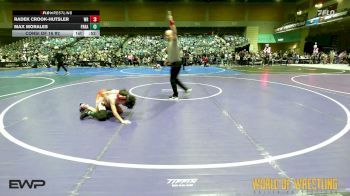 67 lbs Consi Of 16 #2 - Radek Crook-Hutsler, White River Hornets Wrestling Club vs Max Morales, Paragon