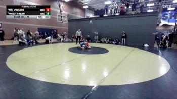 71 lbs Quarterfinal - Kai Bolyard, Kimberly Bulldog Wrestling Club vs Uriah Green, Fighting Squirrels Wrestling Club