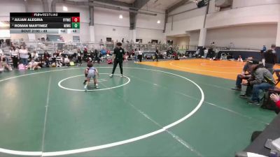 49 lbs Round 5 - Roman Martinez, NB Elite Wrestling Club vs Julian Alegria, Fitness Fight Factory Wrestling Club