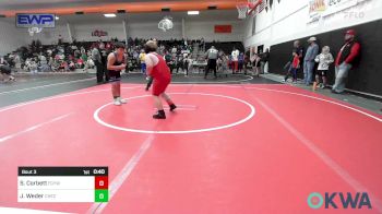 Rr Rnd 1 - Samson Corbett, Fort Gibson Youth Wrestling vs Jexin Weder, Checotah Matcats