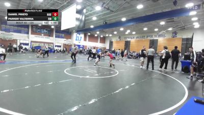 120 lbs Champ. Round 2 - Parker Valterria, Rim Of The World vs Daniel Prieto, Rosemead
